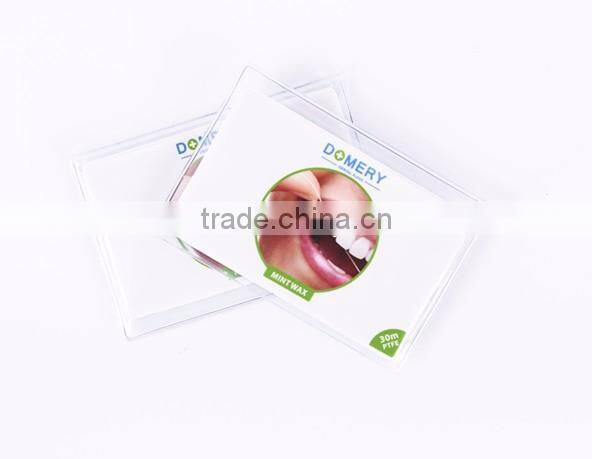 Brand Customized Credit card shape dental floss thin card dental flosser product