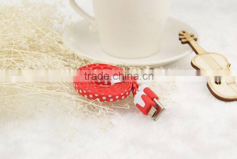 Usb cable for charging Printing USB Cable for V8 for micro usb data wire