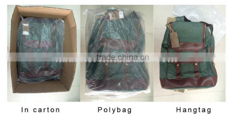 Factory directly wholesale canvas army green tactical messenger bag for sale