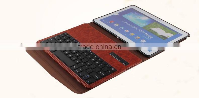 Professional CE ROHS bluetooth keyboard portable with high quality for Samsung NOTE 10.1inch P600/T520-SA206F