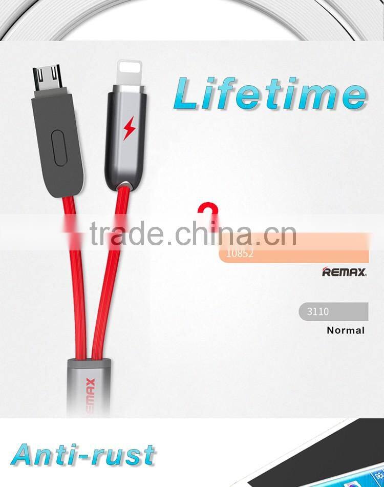 REMAX Gemini 2 in 1 magnetic micro usb cable