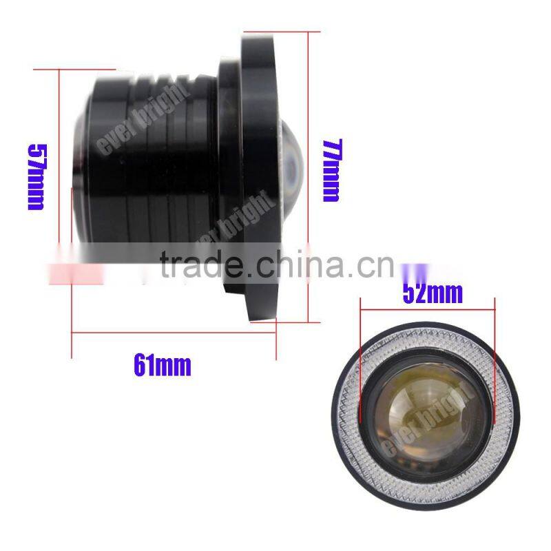 Car led fog headlight COB daytime running light 10w angel eyes fog lamp
