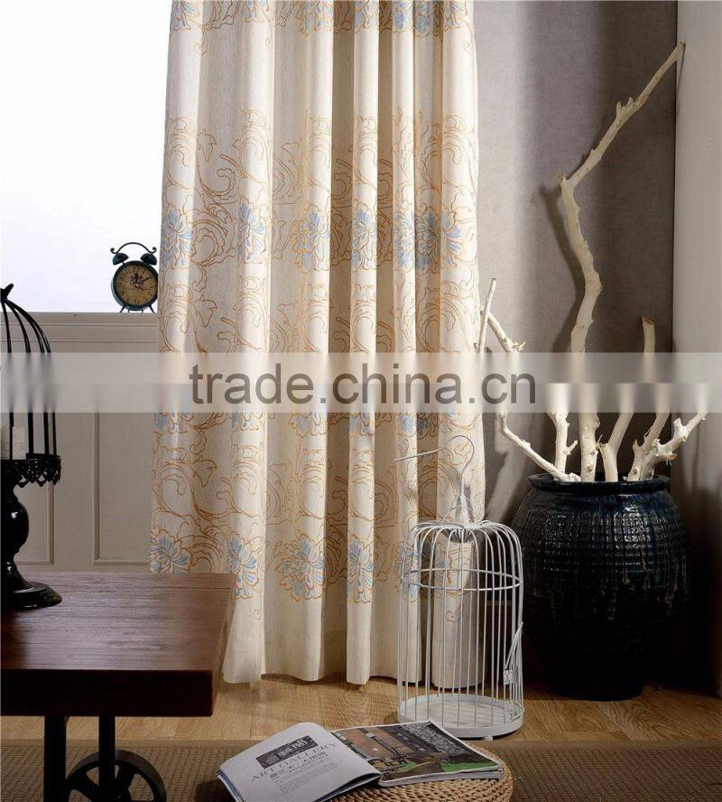 100% polyester fabric curtain material and home textiles