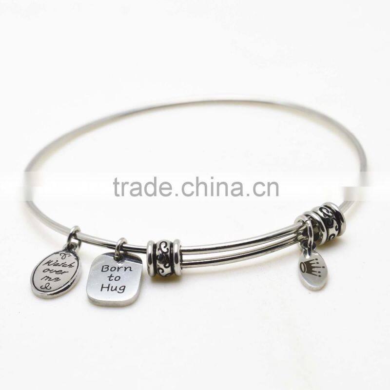 popular bracelets charm stainless steel high quality