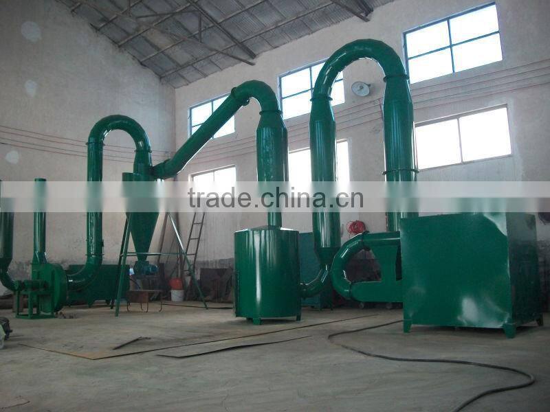 DYAN model HGJ-II capacity 500-700kg/h wood sawdust dryer