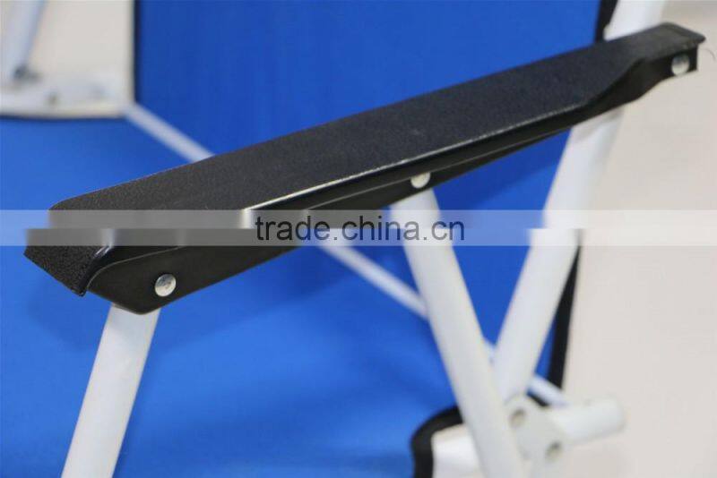 High back folding beach chair sun chair