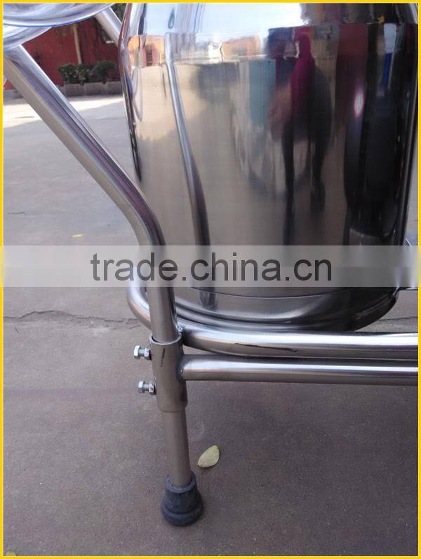 two buckets vacuum pump milking machine