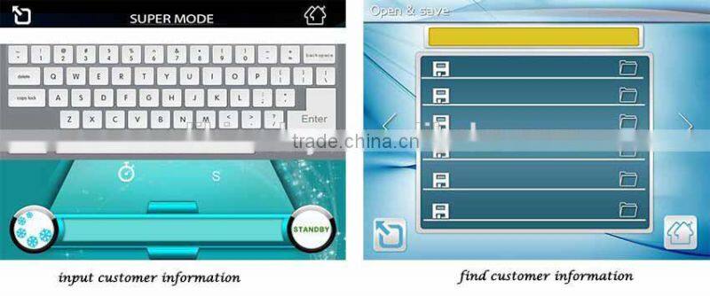 hair removal patent SPT&FCA technology with big spot size aesthetic shr laser machine