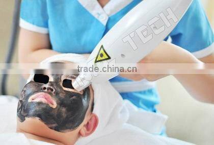 Hot sale Q-Switch portable Nd-YAG Laser Tattoo Removal Beauty Equipment for Mole Removal, Wrinkle Removal