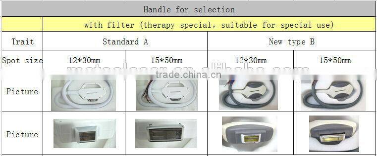 Promotion high quality E Light SHR IPL machine hair removal laser