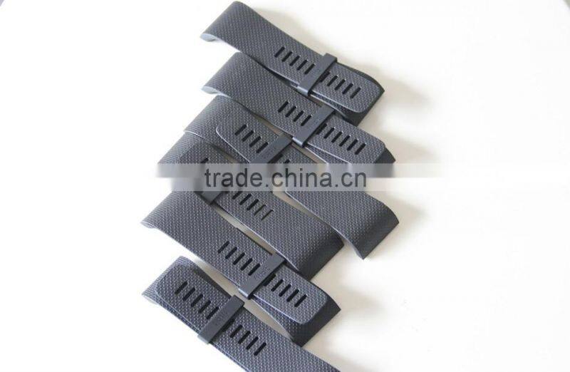 High Quality Silicone Rubber Watchband Wrist Strap Replacement For Fitbit Surge Bracelet Wireless Smartband Wristband Black New