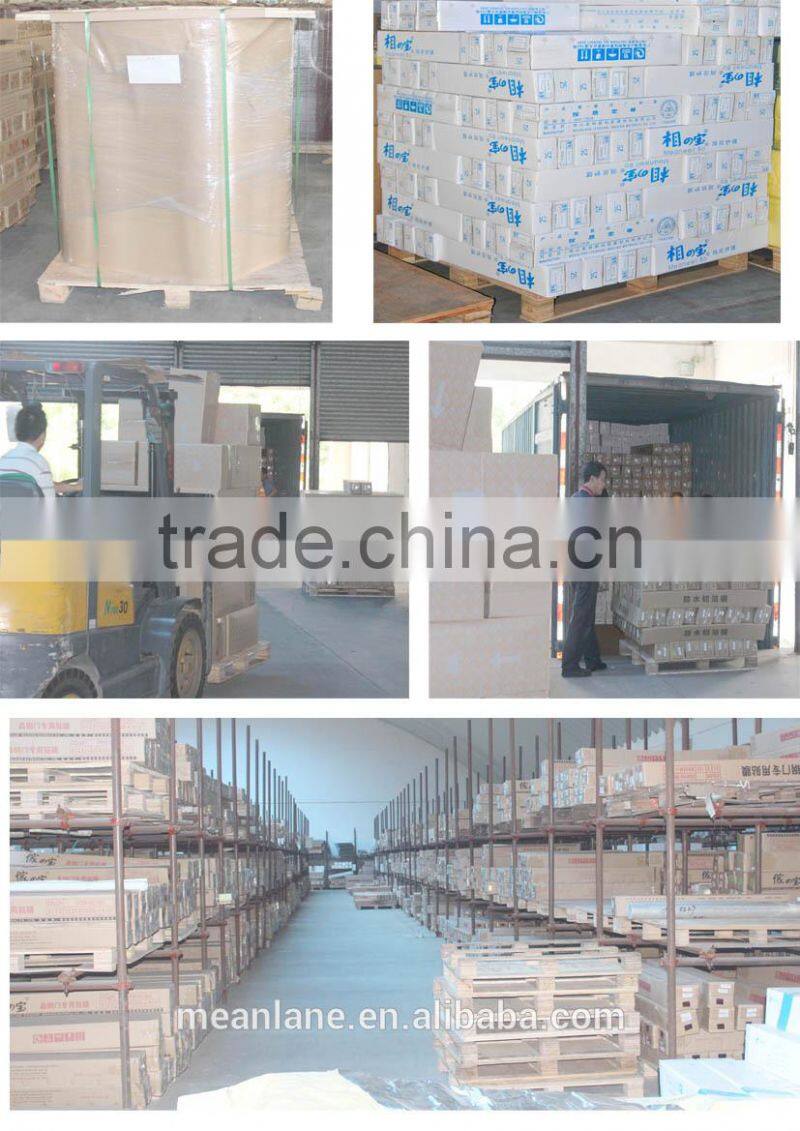 Wood Grain self-adhesion cold laminated Decoration PVC Film item 8618