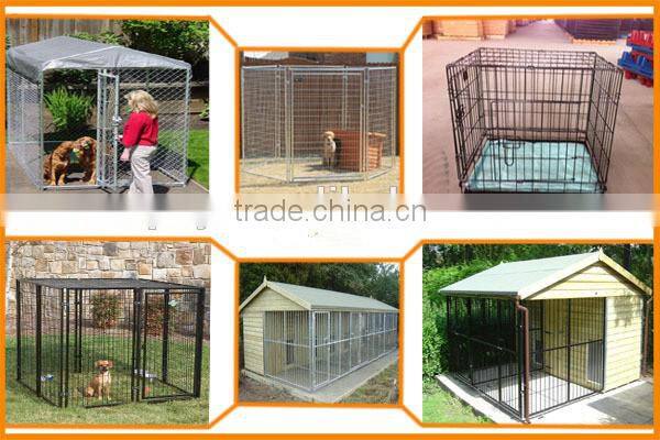 5'X10'X6' heavy duty galvanized steel dog pens enclousures outdoor welded mesh dog kennels