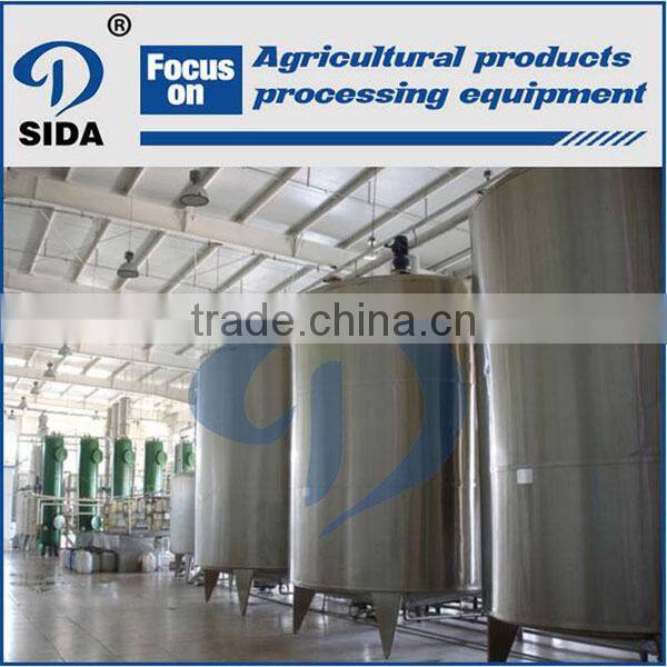 Raw grain feeding material fructose syrup processing plant