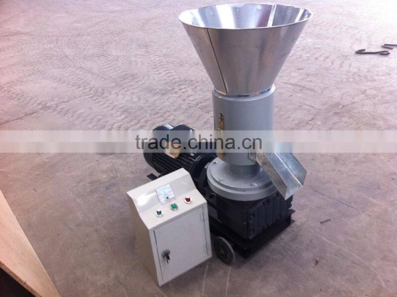 High quality rotating roller type pellet mill/wood pellet machine for heating system