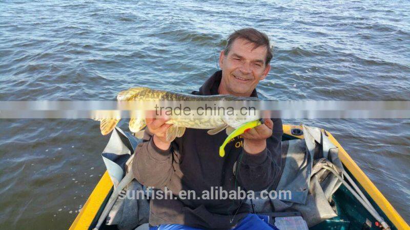 soft lure double color hand poured 2031