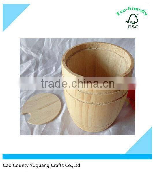 cheap wooden coffee barrel for wholesale