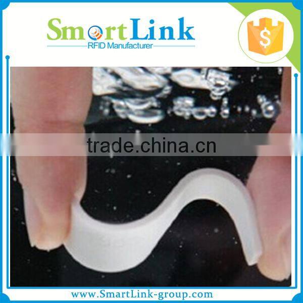 price for UHF Washable RFID Woven Labels, Long Range RFID uhf silicone Laundry Tags for Industrial Laundry Management