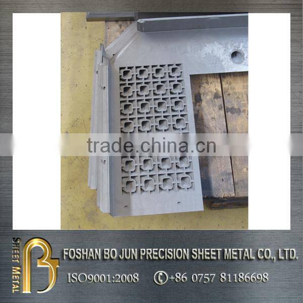 China supplier new product custom fabric laser cutting metal screen
