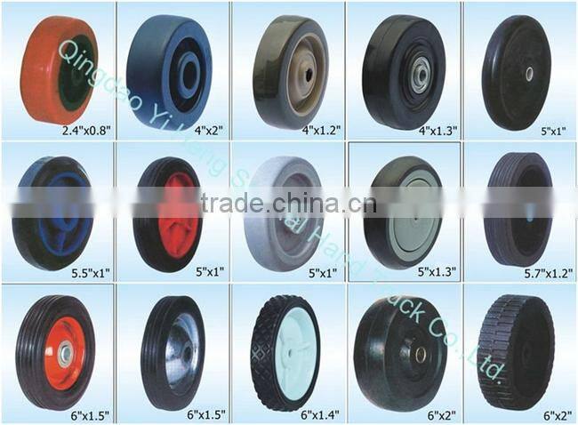 Pneumatic Small Trolley Wheel with Metal/Plastic Rim 3.00-4 3.50-4 5.00-6 3.50-8 4.00-8