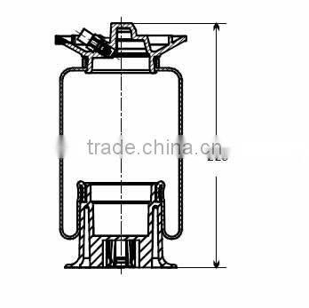 E61 Rear air suspension 37126765603