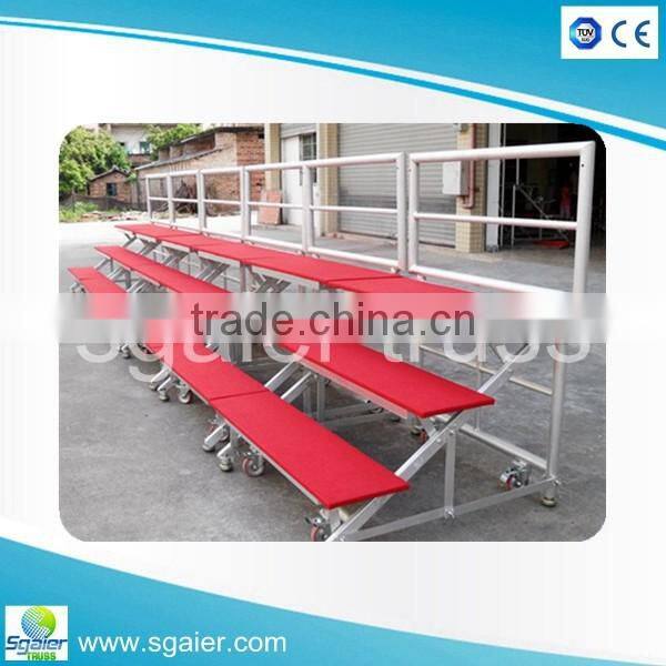 folding portable stairs choral risers