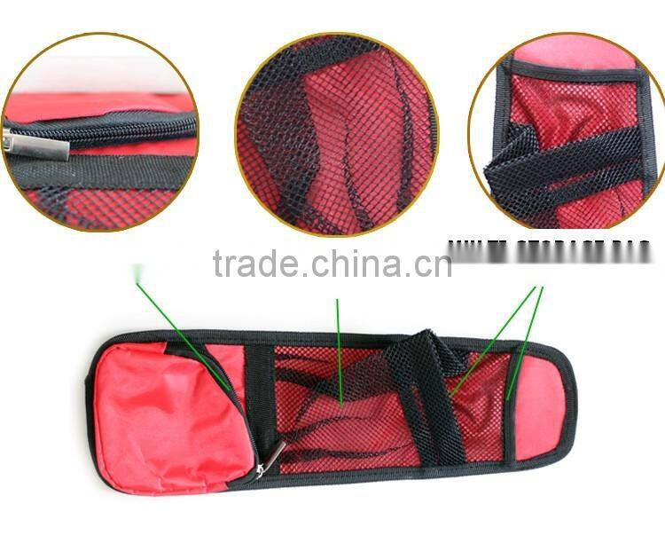 Universal Nylon Car Seat Side Multi Pockets Storage Bag/Car Interior Seat Cover Hanging Bags with Storage Pockets Seat Bag