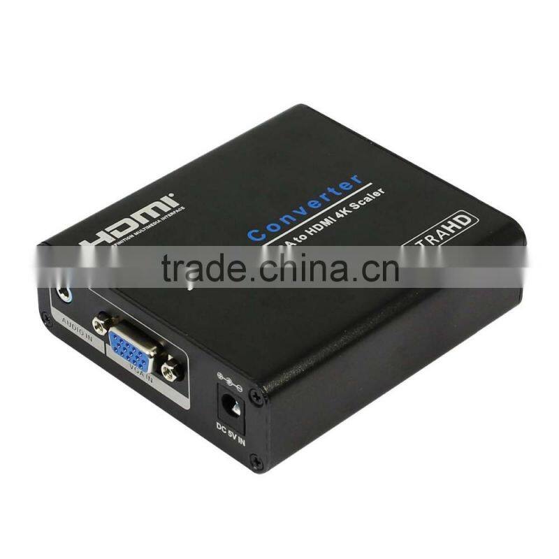 AV/SV to HDMI 4Kx2K@60Hz output Scaler Converter Box