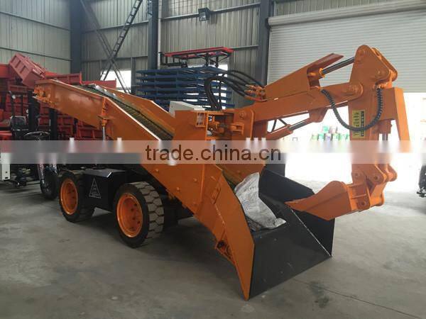 mini tunnel muck wheel loader coal mine excavator price