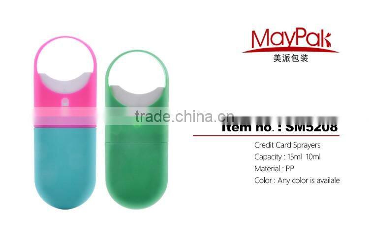 10ml/15ml Factory Price Credit Card Sprayer Perfume Bottle