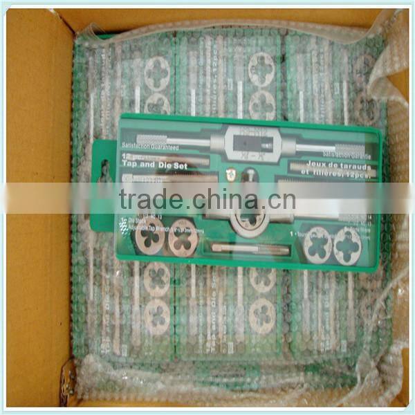 12piece INCH TAP AND DIE SET