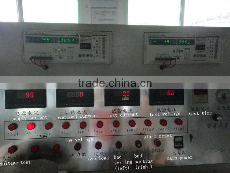 AC Motor Run Capacitor / CBB65 Aluminum Capacitor