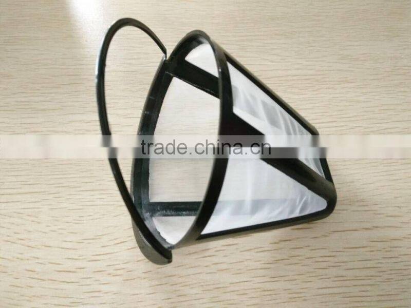 Universal Mesh Reusable Coffee Filter Basket Style