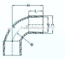 Electrical UPVC 90 Solid elbows AS/ NZS 2053