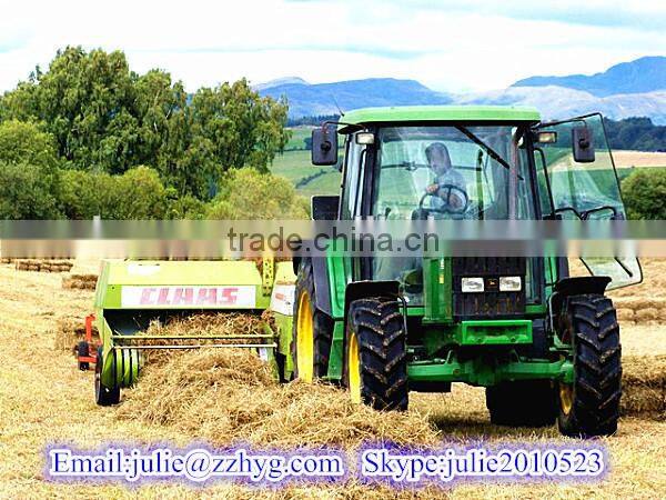 salable easy operated square hay baler with cost price sell well in countryside