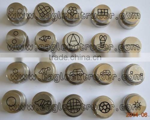 Jinan Eagle die, mold, moulds of corn potato rice snack pellet pasta extruder machine