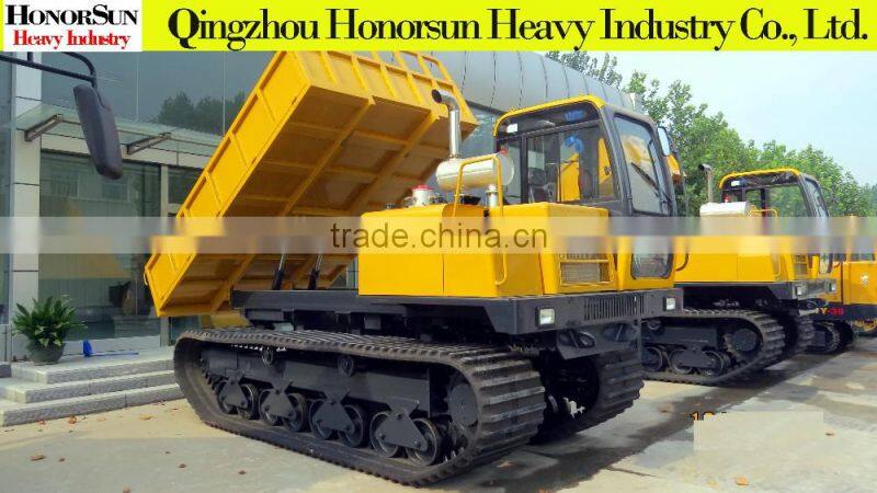 Delivery trucks/Tilting lugs crawler transporter