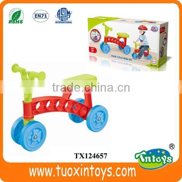 Plastic fancy baby walker bicycle wheels