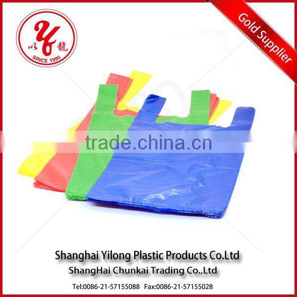 colored plastic t-shirt bags