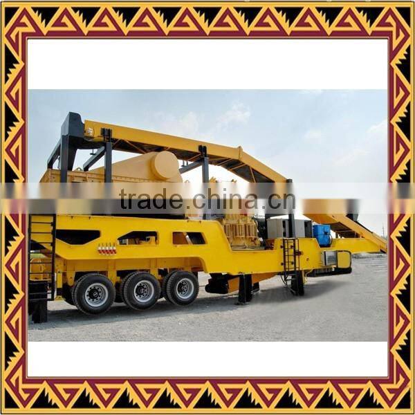 2017 50% discount China Supplier mobile crushing plant, mobile stone crusher for sale