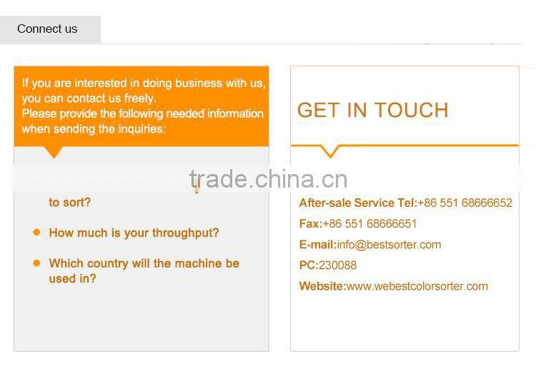 Hot sale dal mung bean color sorter machine