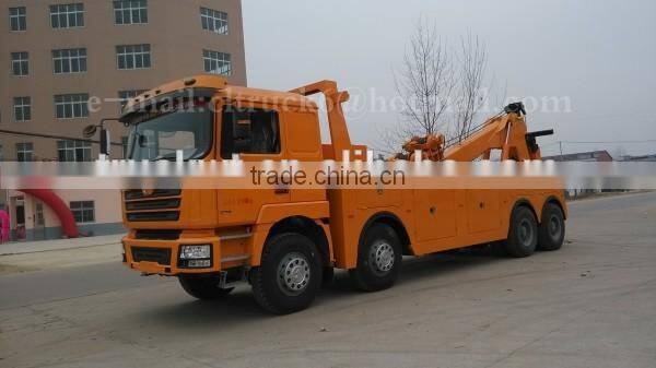 336hp 8*4 SHACMAN Heavy Duty Wrecker 30ton
