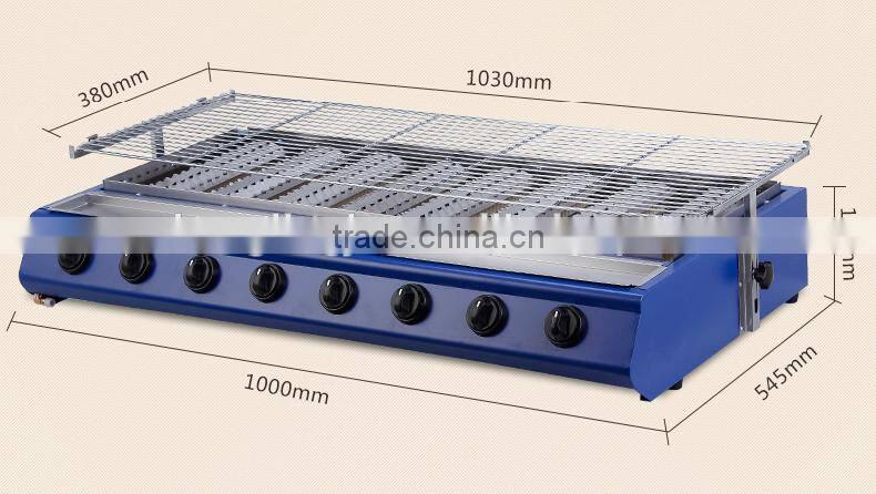 8 big heads Barbecue Grill