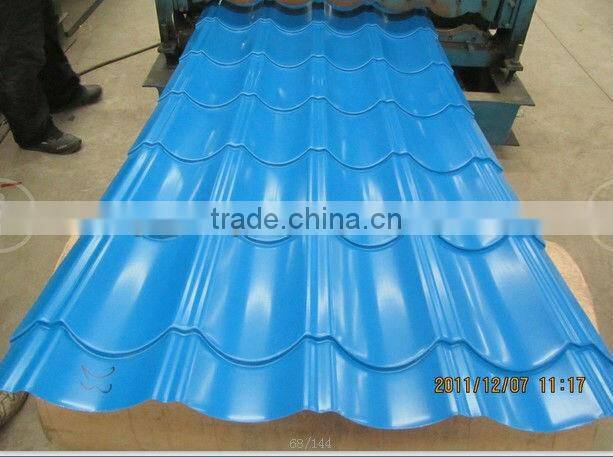 corrugated metal roofing sheet