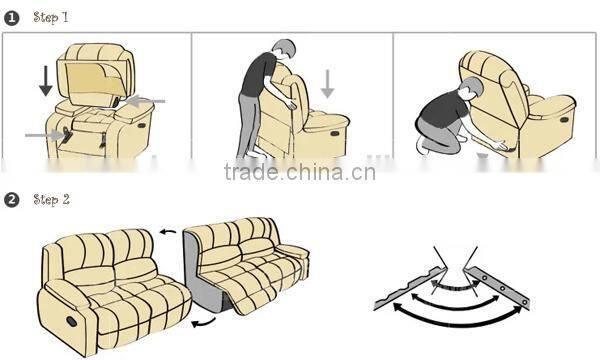 SFA00003 Single Seat Sofa,Leather Function Sofa,Classic and Modern Wood Sofa