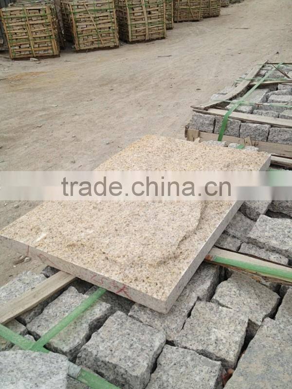 China cheap granite small block used for road or wall