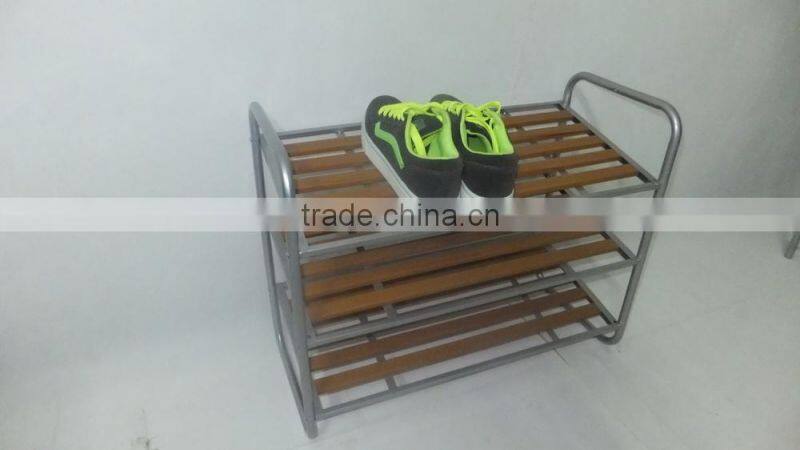 3 tiers metal shoes rack for kids