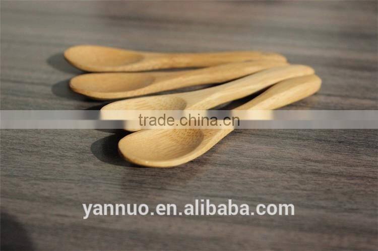 Natural Mini wood honey ice cream Spoon, Small Wooden Spoon