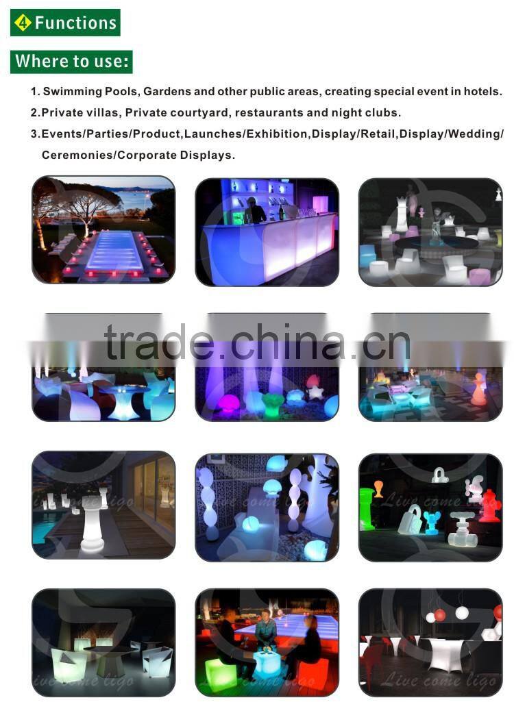 Made In China Very Popular High Tech Product Outdoor LED Flash Furniture For Beautiful And Durable Nautilus Shape LED Table Lamp