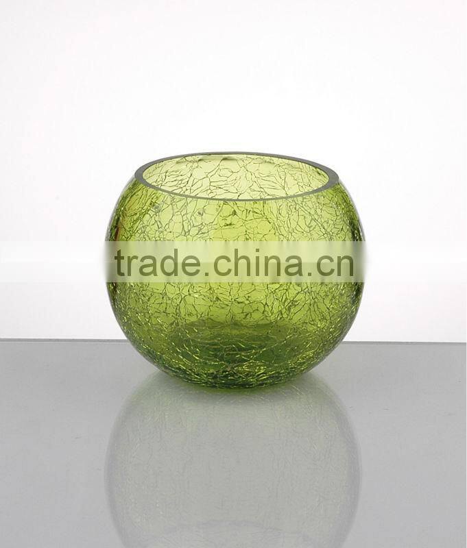 hyacinth glass vase,clear irregular glass vase in high quality,mouth blown glassware